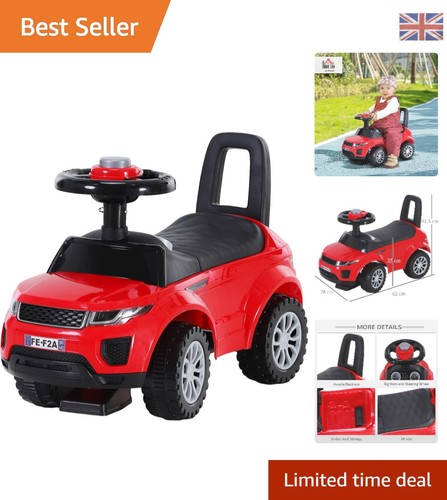 Interactive ride on car - 3-in-1,