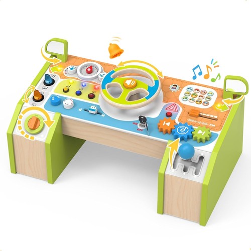 Montessori wooden steering - wooden,