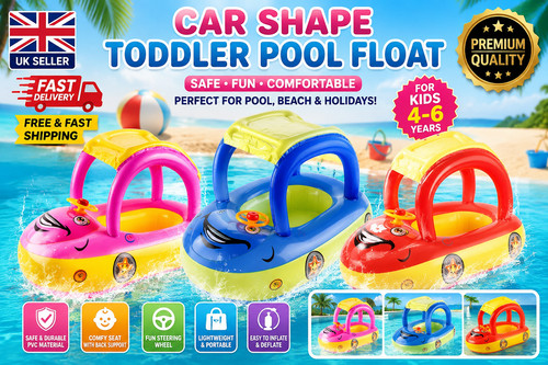 Car shape baby swimming - shape,