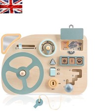 Interactive Wooden Busy Board