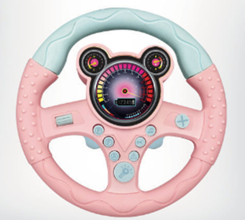 Steering wheel toy with - wheel, sound