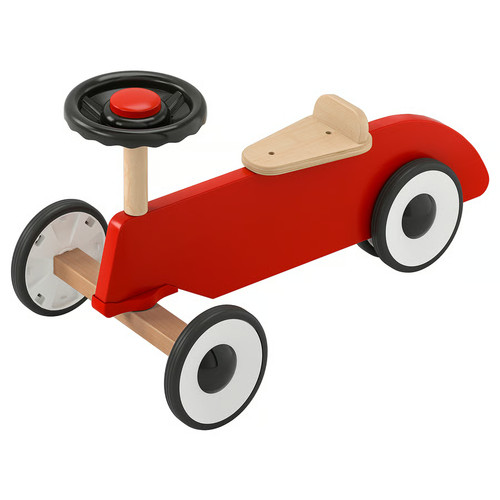 Ikea kids ride toy car - toy, red