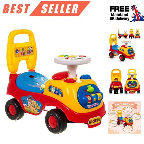 Red kids ride car - ride,